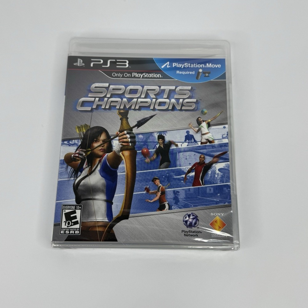 Sports Champions‎ (Sony PlayStation 3, 2010) PS3 Brand New Factory Sealed